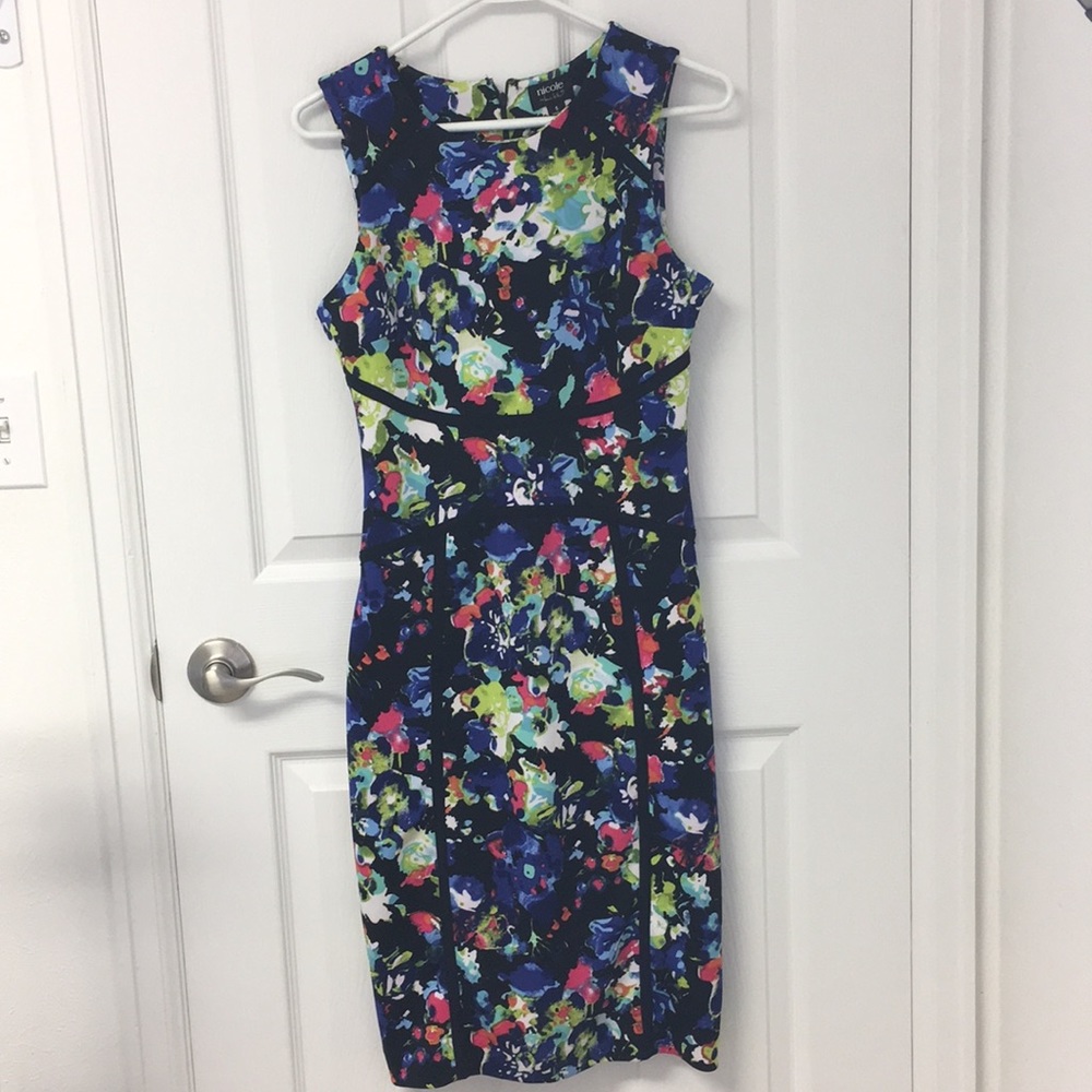 S Nicole by Nicole Miller midi dress